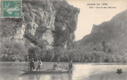 48-GORGES DU TARN-SORTIE DES DETROITS-ANIMEE-N°6023-A/0197 - Gorges Du Tarn