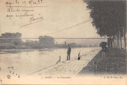 47-AGEN-LA PASSERELLE-ANIMEE-N T6022-H/0231 - Agen