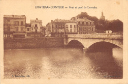 53-CHÂTEAU GONTIER-PONT ET QUAI DE LORRAINE-N°6023-E/0185 - Chateau Gontier