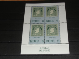 IERLAND,  BLOK 1   POSTFRIS ( MNH) - Blocks & Kleinbögen