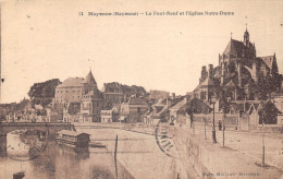 53-MAYENNE-LE PONT NEUF-EGLISE NOTRE DAME-N°6023-E/0331 - Mayenne