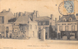 53-EVRON-PLACE DE L EGLISE-N°6023-E/0227 - Evron