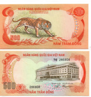 South Vietnam 500 Dong ND 1972 P-33 UNC - Viêt-Nam