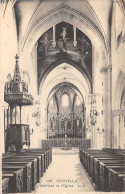 76-OURVILLE-INTERIEUR DE L EGLISE-N°6024-E/0245 - Ourville En Caux