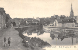 76-HARFLEUR-ENFANTS AU BORDS DE LA LEZARDE-N°6024-E/0141 - Harfleur