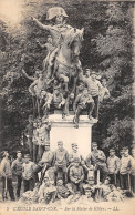 78-SAINT CYR L ECOLE-SOLDATS SUR LA STATUE DE KLEBER-N°6025-A/0137 - St. Cyr L'Ecole