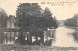 78-DAMPIERRE-LE CHÂTEAU-L ILE ET L ETANG-N°6024-H/0143 - Dampierre En Yvelines