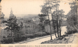 78-DAMPIERRE- COTE DES DIX SEPT TOURNANTS-N°6024-H/0161 - Dampierre En Yvelines