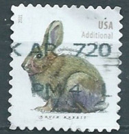 VEREINIGTE STAATEN ETATS UNIS USA 2021 BRUSH RABBIT USED SN 5544 MI 5782 YT 5395 - Gebraucht