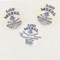 G G 274 /  ETIQUETTE DE FROMAGE  DE CHEVRE  LOU MEZEL   QUERCINOIS   FROMAGERIE DE DAGUES  SAINT SOZY - Quesos