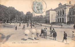 81-ALBI-THEATRE ET JARDIN NATOINAL-ANIMEE-N°6025-B/0181 - Albi