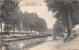 93-PANTIN-LE CANAL DE L OURCQ-N°6025-G/0009 - Pantin