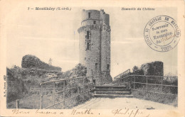 91-MONTLHERY-RUINES DU CHÂTEAU-N°6025-E/0397 - Montlhery