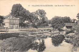 94-VILLENEUVE SAINT GEORGES-BORDS DE L YERRES-N°6026-A/0131 - Villeneuve Saint Georges