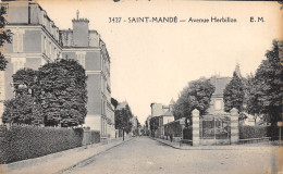 94-SAINT MANDE-AVENUE HERBILLON-N°6026-A/0059 - Saint Mande