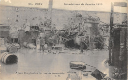 94-IVRY SUR SEINE-INONDATIONS 1910-EXPLOSION USINE-N°6026-A/0053 - Ivry Sur Seine