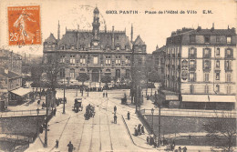 93-PANTIN-PLACE DE L HOTEL DE VILLE-N°6025-G/0169 - Pantin