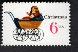 2011882535 1970 SCOTT 1418 (XX) POSTFRIS MINT NEVER HINGED - CHRISTMAS CHILDREN TOYS - DOLL CARRIAGE - Nuevos