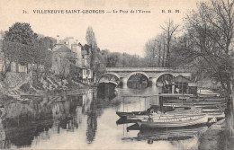 94-VILLENEUVE SAINT GEORGES-PONT DE L YERRES-N°6026-C/0119 - Villeneuve Saint Georges