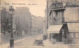 94-SAINT MANDE-RUE SACROT-N°6026-B/0333 - Saint Mande