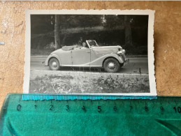 Réal Photo Voiture Automobile Renault Décapotable 1948  à Identifier - Pin-Ups