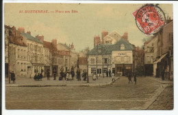 Place Aux Blés Rare  1909    N° 21 Rare - Montereau