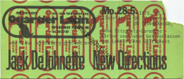 Deutschland - Berlin - Quartier Latin Und Klaus Achterberg - Jack De Johnette New Directions - Eintrittskarte 1979 - Tickets - Vouchers