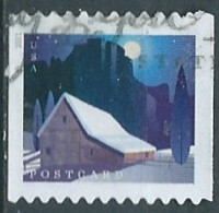 VEREINIGTE STAATEN ETATS UNIS USA 2021 BARNS: BARNS 4 USED SN 5552 MI 5785BC YT 5393A SN - Used Stamps