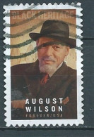 VEREINIGTE STAATEN ETATS UNIS USA 2021 AUGUST WILSON, PLAYWRIGHT F USED SN 5555 MI 5788 YT 5397 - Usados