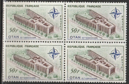 N° 1228 10ème Anniversaire De L'O.T.A.N. Bloc De 4 Timbres Neuf - Neufs