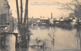 10-TROYES-INONDATIONS JANVIER 1910-N°6027-C/0371 - Troyes