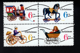 1729726309 1970 (XX) SCOTT 1418C POSTFRIS MINT NEVER HINGED  - CHRISTMAS CHILDREN TOYS PRECANCELED - Unused Stamps