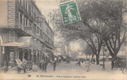 24-PERIGUEUX-PLACE BUGEAUD-ANIMEE-N°6028-B/0267 - Périgueux