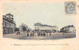 23-BOUSSAC-PLACE DU CHAMP DE FOIRE-N°6028-B/0221 - Boussac