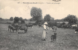 41-MARCILLY EN GAULT-VACHES AUX PATURAGES-N°6028-H/0095 - Autres & Non Classés