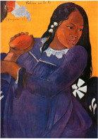CPM - Paul GAUGUIN - "La Femme Tahitienne Au Mango" Musée Baltimore - Edition Pacific Promotion - Peintures & Tableaux