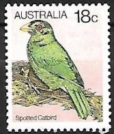 Australia - MNH ** 1980 :  Spotted Catbird  -  Ailuroedus Maculosus - Uccelli Canterini Ed Arboricoli