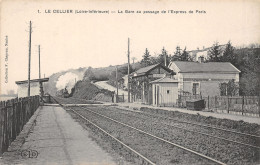 44-LE CELLIER-PASSAGE DE L EXPRESS DE PARIS-N°6029-A/0113 - Le Cellier