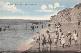 44-SAINT MICHEL CHEF CHEF-JOURNEE A LA PLAGE-N°6028-H/0397 - Saint-Michel-Chef-Chef