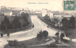 50-COUTANCES-AVENUE DE LA GARE-N°6029-C/0213 - Coutances