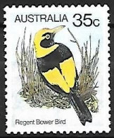 Australia - MNH ** 1980 :   Regent Bowerbird  -  Sericulus Chrysocephalus - Pájaros Cantores (Passeri)