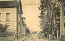 58-COSNE SUR LOIRE-RUE VICTOR HUGO-N°6029-F/0197 - Cosne Cours Sur Loire