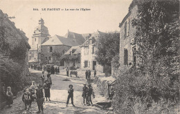 56-LE FAOUET-RUE DE L EGLISE-ANIMEE-N°6029-F/0035 - Le Faouet