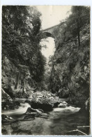 CPSM Dentelée 10.5 X 15  Isère      CHARTREUSE Le Pont St Bruno Sur La Route Du Désert Dominant Les Gorges Du Guiers - Chartreuse