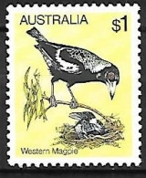 Australia - MNH ** 1980 :    Australian Magpie  -  Gymnorhina Tibicen - Songbirds & Tree Dwellers