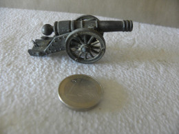 Metal Canon Vintage Miniature - Oud Speelgoed