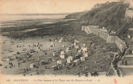 CPA Granville-Le Plat Gousset Et La Plage Vus Du Moulin à Vent-Timbre        L2862 - Granville