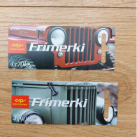 Iceland 2006 Set Stampbooklets Auto's/Cars Stamps (Michel MH 22/23) Used - Carnets