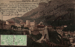 CPA - MONACO - Palais Du Prince - La Tête De Chien - Edition E. Le Deley (Affranchissement TP) - Palais Princier