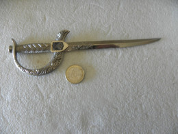 Ouvre-lettre Vintage Forme épée Corse Bonifacio - Decotatieve Wapens